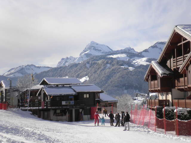 Les Evettes sledge run