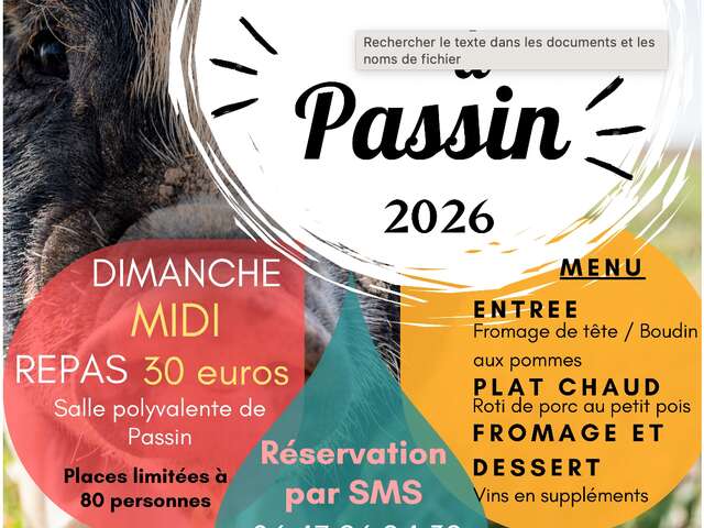 Saint Cochon à Passin