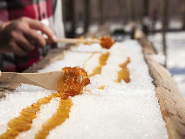 Sucettes à la Tire d'érable