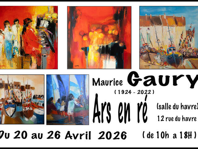 Maurice Gaury Exhibition – Paintings