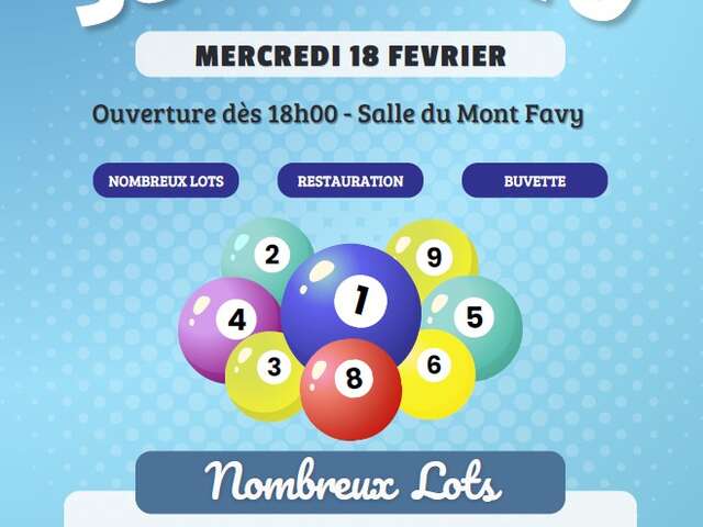Soirée Loto du Ski Club