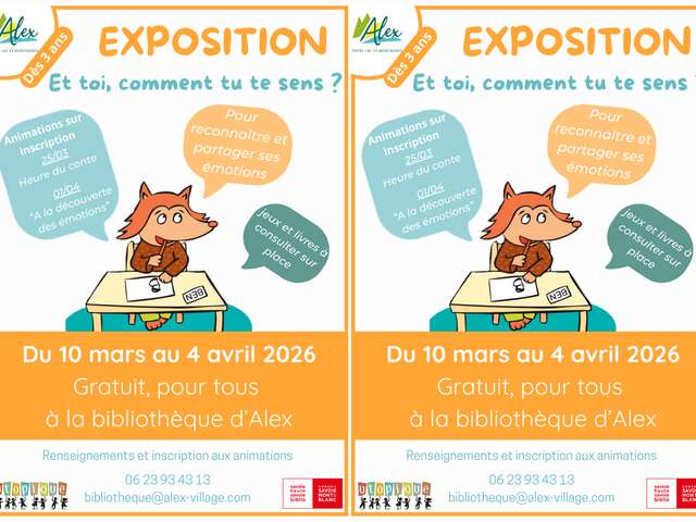 Exposition "Et toi, comment tu te sens"