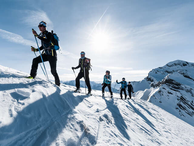 Itinéraire ski de randonnée - L'Almet