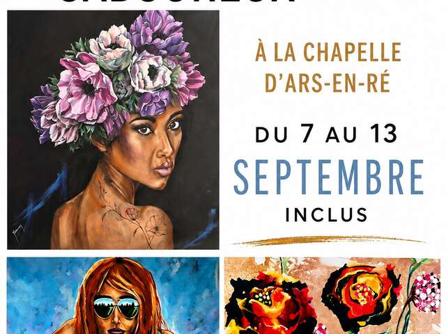 Exposition Corinne Saboureux, Tania Bedin et Cyril Paulard - Peintures, mosaïques  et sculptures