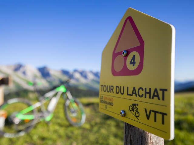 Tour du Lachat - Cross country MTB route no. 4 - Alternative route
