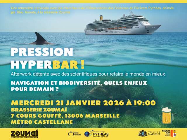 Pression Hyperbar ! Navigation et biodiversité, quels enjeux pour demain ?