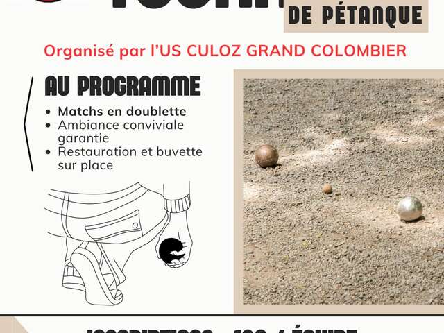 Tournoi de pétanque
