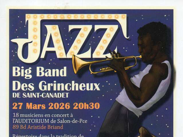Concert de Jazz : Big Band des Grincheux