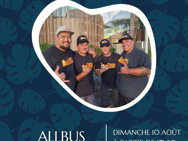 Allbus en concert - Meherio Tahitian Bistro