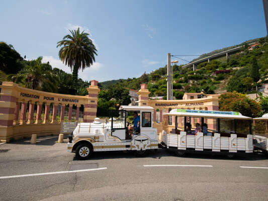 Visite de Menton en train touristique