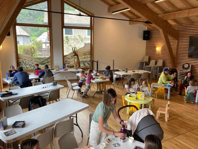 A hauteur de parents : atelier Jeux à Montriond