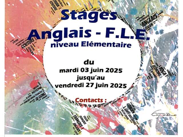 Stage anglais - FLE