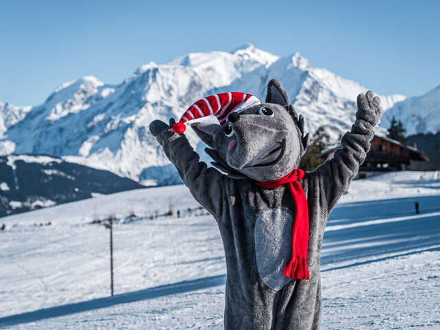 Pot de bienvenue sur le front de neige