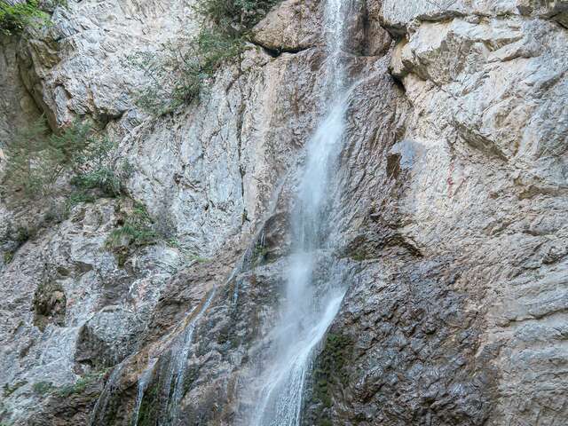Sur Bayard par la Cascade