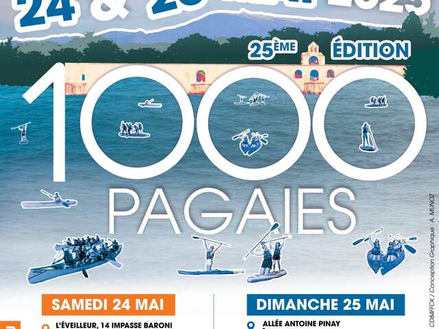 Les 1000 pagaies
