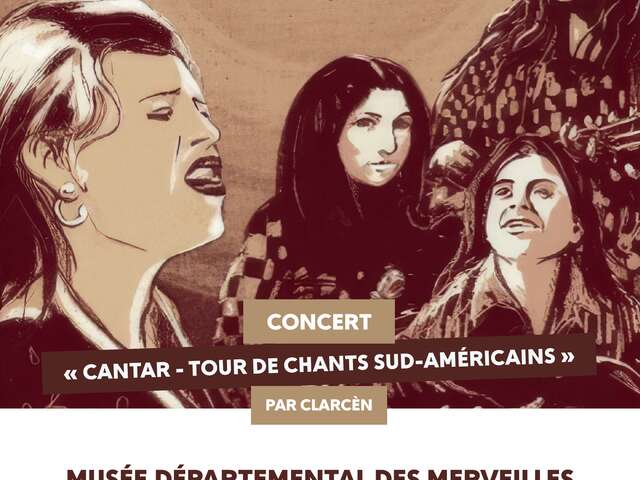 Concert "Cantar - Tour de chants sud-américains"