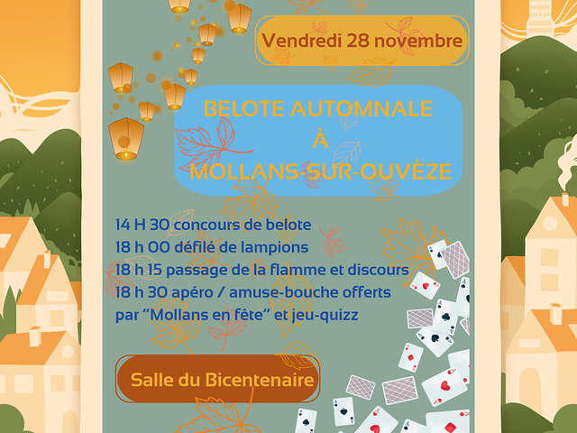 Belotes autumnales à Mollans - Les Automnales en Vaison Ventoux