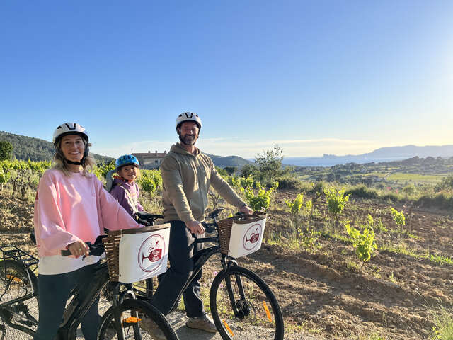 Wine Tour Bandol à vélo électrique – Dégustation de vins en Provence