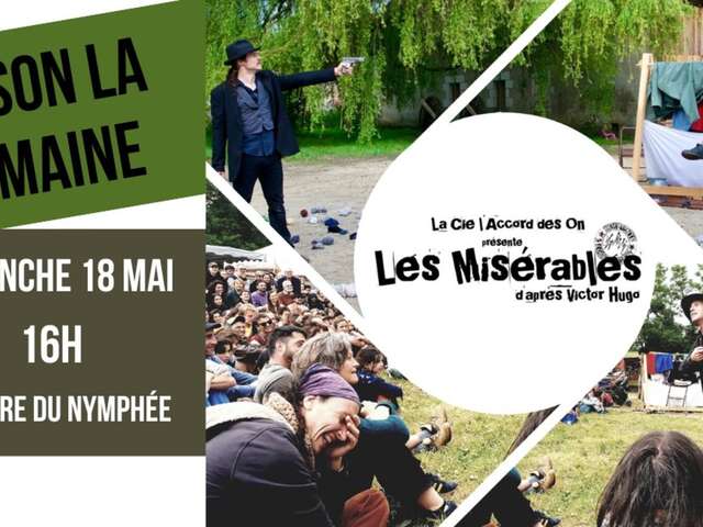 Straattheater "Les Misérables" van Victor Hugo - La Cie Accord des On