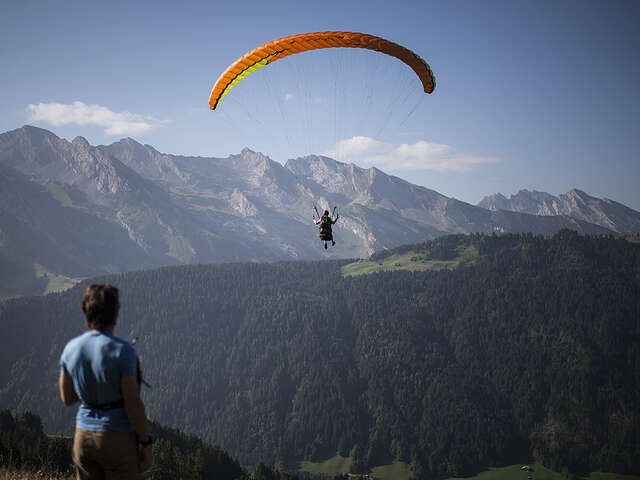 Parapente : stage journée progression