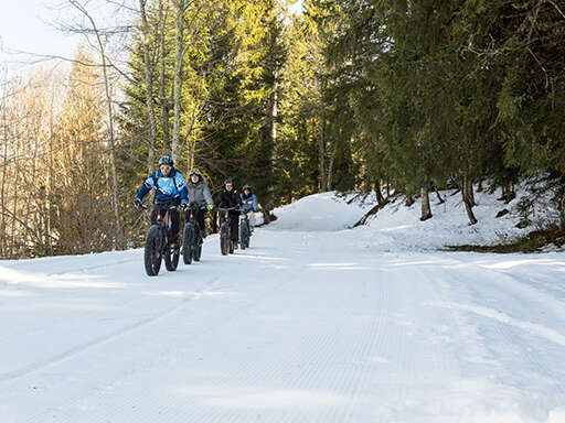 VTT électrique sur neige : l'aventure grand format