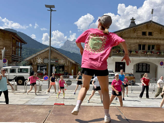Initiation Zumba en plein air