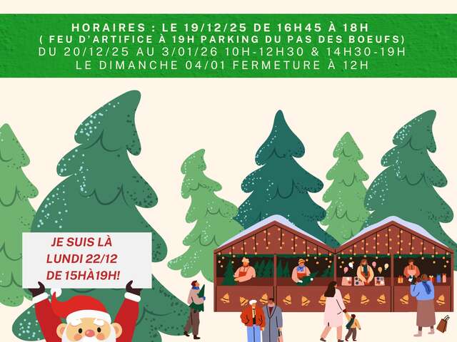 Marché de Noël, patinoire, piste de curling et fête foraine