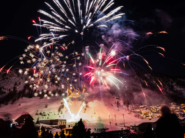 Feux d'artifice de Pâques