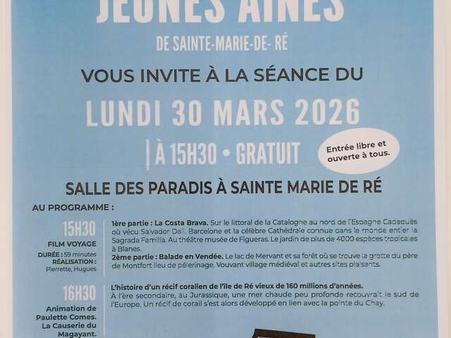 Le Club des Jeunes Aînés - Séance de cinéma