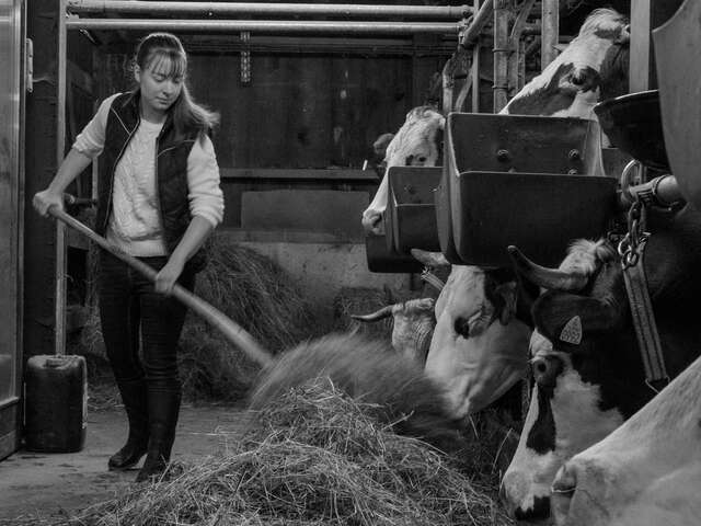 Visit to the farm - Ferme des Cimes