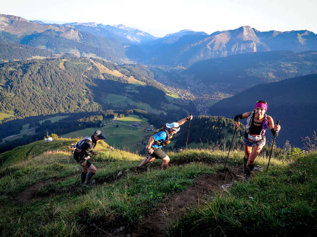 Ultra trail Morzine Avoriaz / Run through