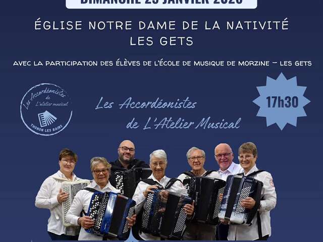 CONCERT NOUVEL AN - ECOLE DE MUSIQUE MORZINE LES GETS