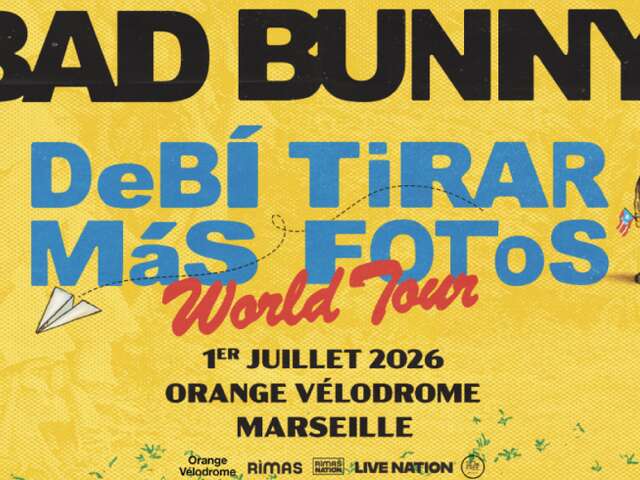Bad Bunny debi tirar mas fotos - world tour