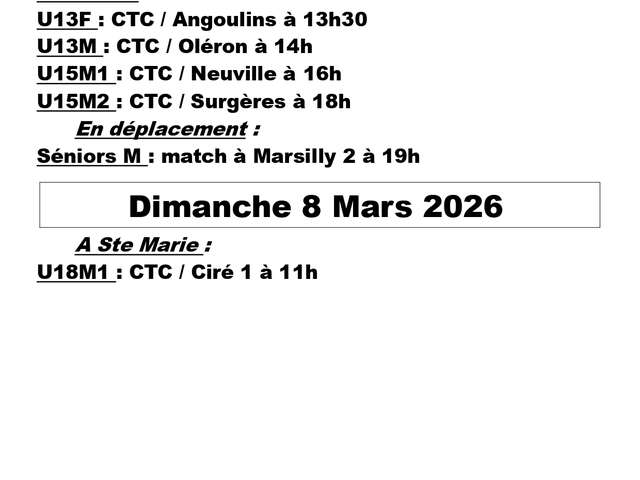 Torneo de baloncesto - Union Sportive Arsaise