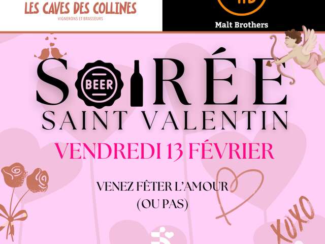 Abend zum Valentinstag - Les Caves des Collines