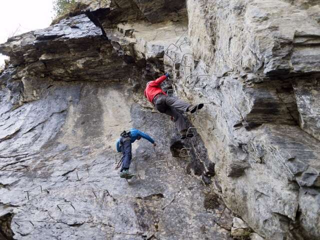 Via Ferrata Mauvoisin - Saxifrage (bleu)