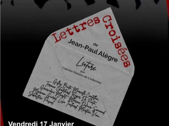 Scène ouverte – « Lettres croisées » de Jean-Paul Alègre