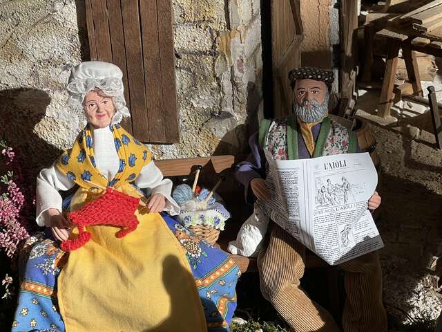 Grande crèche panoramique