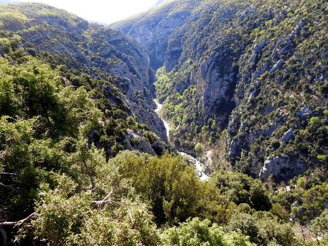 LA PALUD SUR VERDON - Le Bastidon en  aller retour