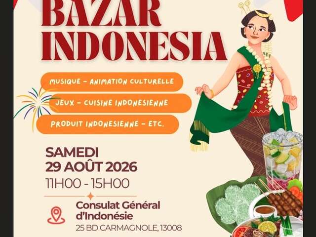 Bazar Indonesia 2026 : mini marché indonésien