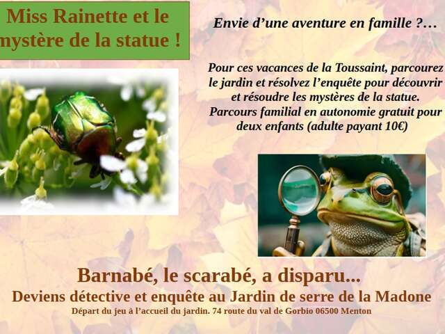 Miss Laubfrosch und das Geheimnis der Statue! Abenteuer für die ganze Familie