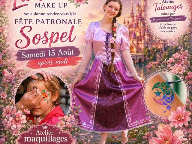 Celebrations for the Patron Saint's Day on August 15: Magical Face-Painting Workshop