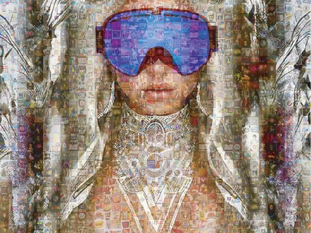 Begegnung mit dem Künstler Saro