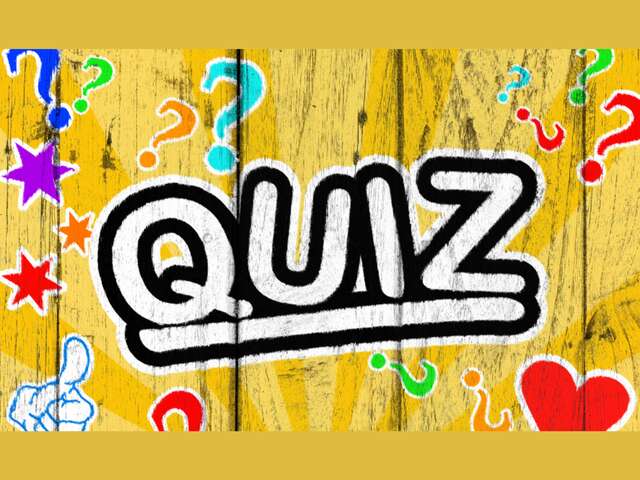 The big any quiz