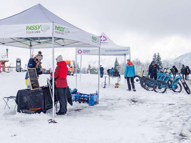 Pot d'accueil à Plaine-Joux