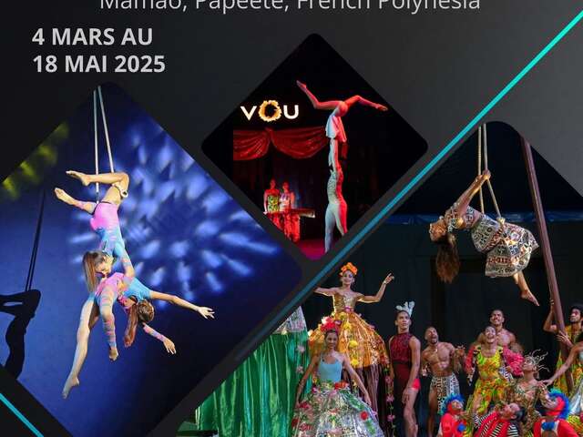 Cirque volant Fidjien - Parc Expo de Mama'o