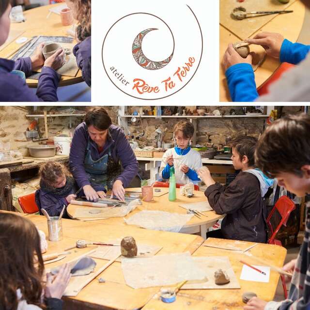 Stage vacances poterie "Imaginer, rêver, s'amuser"