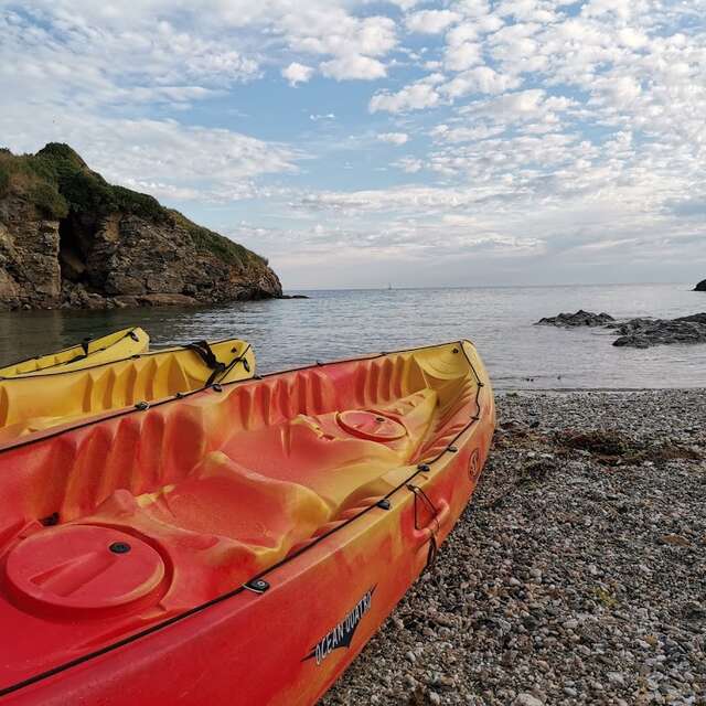 Balade en kayak au crépuscule