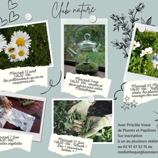 Animations et ateliers nature