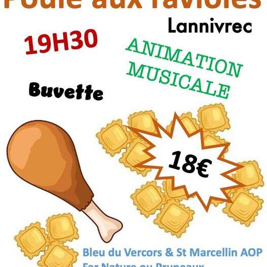 Poule aux ravioles